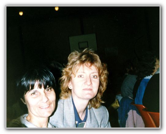 Mum and her friend Bernie